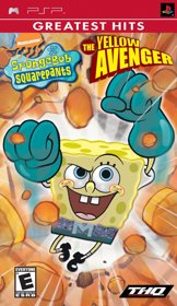 Spongebob Squarepants: The Yellow Avenger - Box - Front (North America) - 869x1500