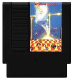 Dancing Blocks - Fanart - Cart - Front (United States) - 543x600