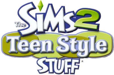 The Sims 2: Teen Style Stuff - Clear Logo (North America) - 472x314