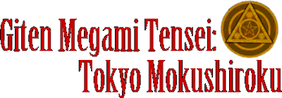 Giten Megami Tensei: Tokyo Mokushiroku - Clear Logo (United States) - 437x152