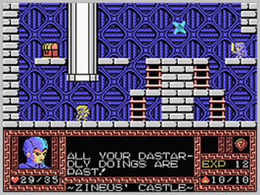Caos Begins - Screenshot - Gameplay (World) - 256x192