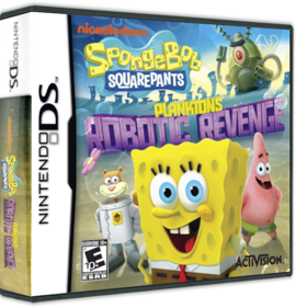 SpongeBob SquarePants: Plankton's Robotic Revenge - Box - 3D (North America) - 575x598