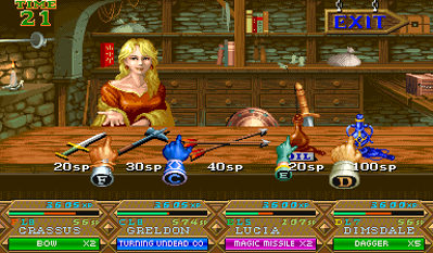 Dungeons & Dragons: Tower of Doom - Screenshot - Gameplay (World) - 384x224