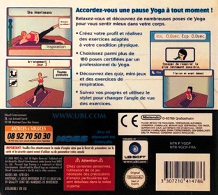 Quick Yoga Training: Learn in Minutes a Day - Box - Back (France) - 750x672