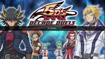 Yu-Gi-Oh! 5D's Decade Duels Plus - Screenshot - Game Title (World) - 854x480