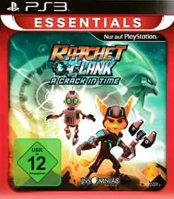 Ratchet & Clank Future: A Crack in Time - Box - Front (Germany) - 3049x3480