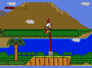 Magical Flying Hat Turbo Adventure! - Screenshot - Gameplay (Japan) - 320x240