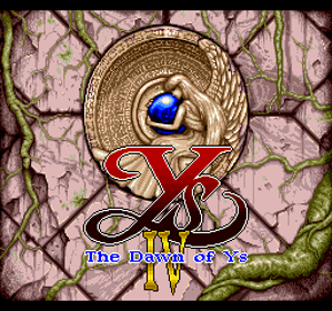 Ys IV: The Dawn of Ys - Screenshot - Game Title (Japan) - 256x240