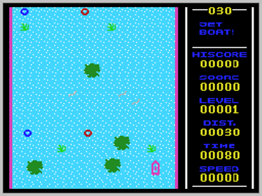 Jet Boat! - Screenshot - Gameplay (World) - 256x192