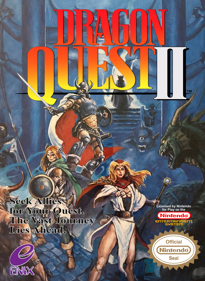 Dragon Warrior II - Fanart - Box - Front (North America) - 2000x2738