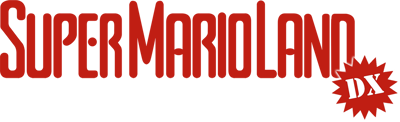 Super Mario Land DX - Clear Logo (World) - 1200x366