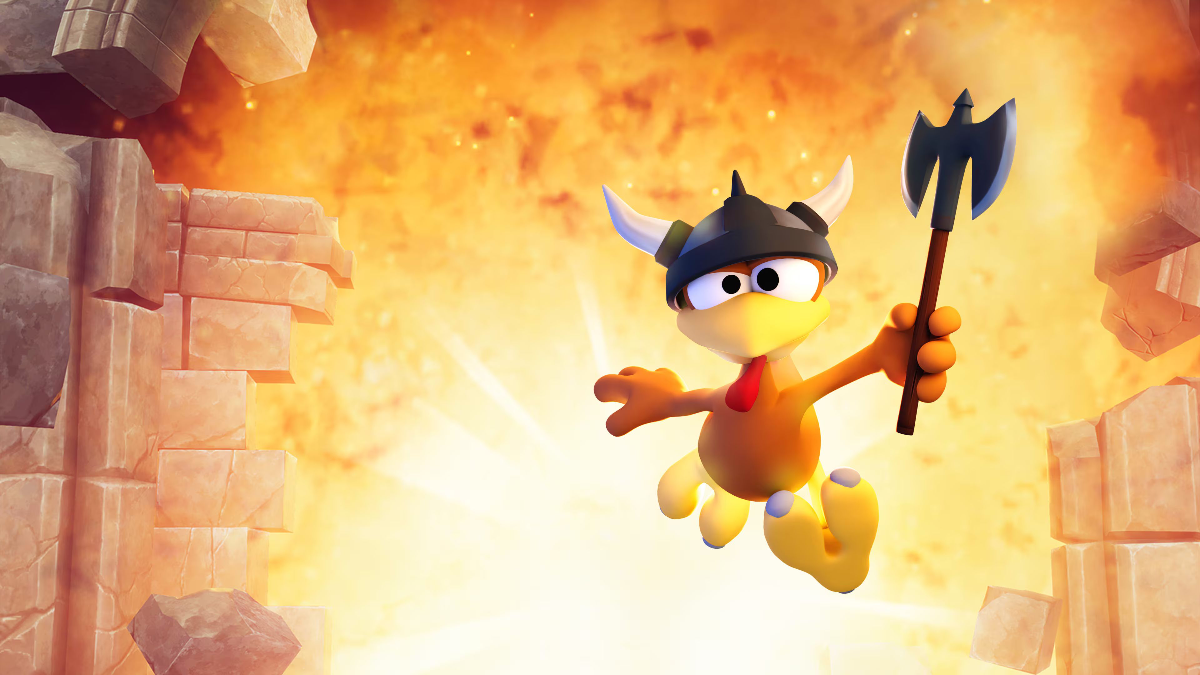 Illustration of Crazy Chicken Xtreme