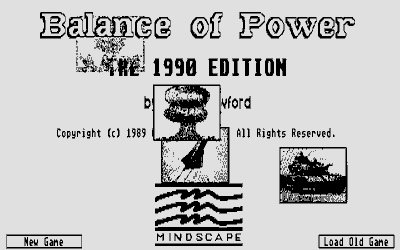 Balance of Power: The 1990 Edition - Screenshot - Game Title (North America) - 640x400