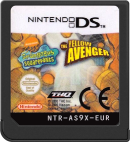 SpongeBob SquarePants: The Yellow Avenger - Cart - Front (Europe) - 517x564