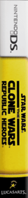 Star Wars: The Clone Wars: Republic Heroes - Box - Spine (North America) - 125x870