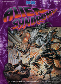 Alien Syndrome - Fanart - Box - Front (World) - 1751x2400