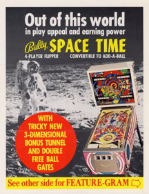 Space Time - Advertisement Flyer - Front (World) - 850x1104