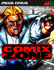 Comix Zone - Fanart - Box - Front (North America) - 500x646