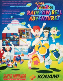 Pop'n TwinBee - Advertisement Flyer - Front (United Kingdom) - 1709x2193