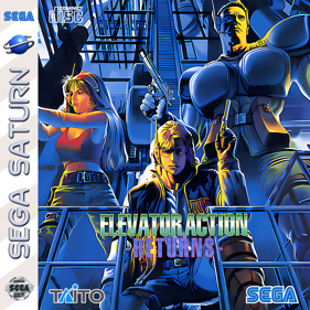 Elevator Action Returns - Fanart - Box - Front (North America) - 709x709