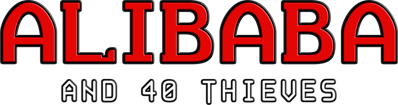 Ali Baba and 40 Thieves - Clear Logo (Korea) - 4708x1241