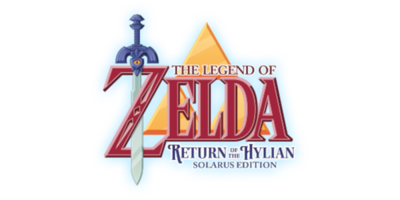 The Legend of Zelda: Return of the Hylian (Solarus Edition) - Clear Logo (World) - 600x300