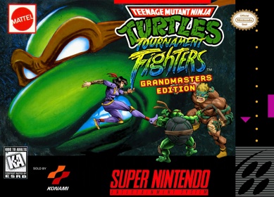 Teenage Mutant Ninja Turtles: Tournament Fighters Grandmasters Edition - Box - Front (North America) - 3434x2475