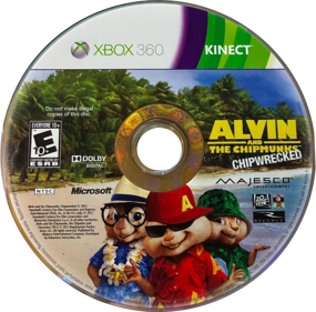 Alvin and the Chipmunks: Chipwrecked - Disc (North America) - 970x956