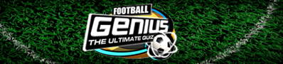 Football Genius: The Ultimate Quiz - Banner (World) - 420x95