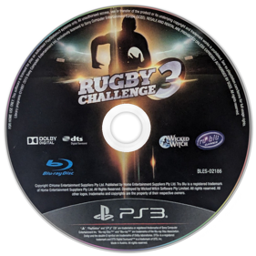 Rugby Challenge 3 - Disc (Europe) - 900x900