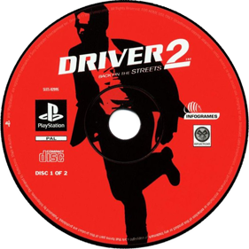 Driver 2: The Wheelman Is Back - Disc (Germany) - 600x600
