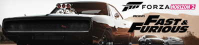 Forza Horizon 2 Presents Fast & Furious - Banner (World) - 420x95