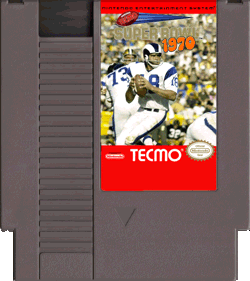 Tecmo Super Bowl 1970 - Cart - Front (United States) - 800x898