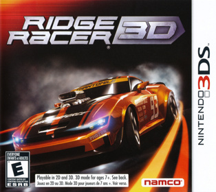 Ridge Racer 3D - Box - Front (North America) - 1500x1339