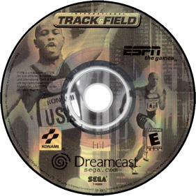 ESPN International Track & Field - Disc (North America) - 1000x1000
