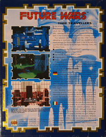 Future Wars: Adventures in Time - Box - Back (Europe) - 1981x2560
