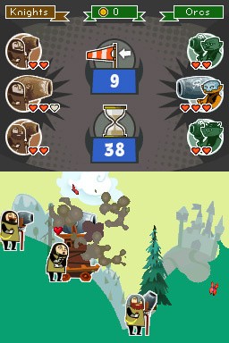 Illustration of Artillery: Knights vs. Orcs