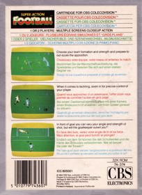 Super Action Soccer - Box - Back (Europe) - 1637x2244