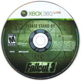 Fallout 3 - Disc (North America) - 792x792