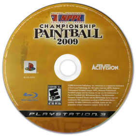 NPPL Championship Paintball 2009 - Disc (North America) - 1440x1440