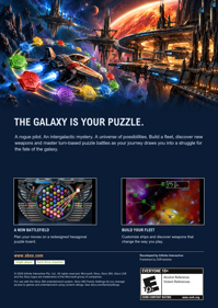 Puzzle Quest: Galactrix - Fanart - Box - Back (World) - 1700x2400