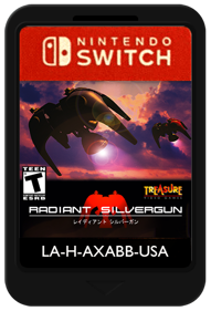 Radiant Silvergun - Cart - Front (North America) - 408x600