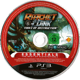 Ratchet & Clank Future: Tools of Destruction - Disc (Germany) - 2865x2855
