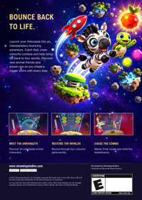 Space Ark - Fanart - Box - Back (World) - 1700x2400