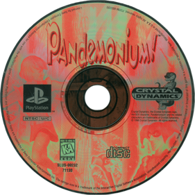 Pandemonium! - Disc (North America) - 1000x1000