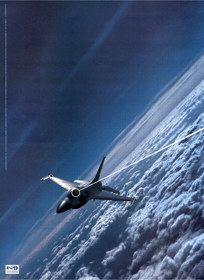 F-16 Aggressor - Advertisement Flyer - Front (United Kingdom) - 1200x1650