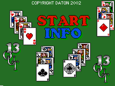 13 Out - Screenshot - Game Select (Europe) - 512x384