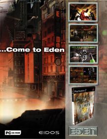 Project Eden - Advertisement Flyer - Front (United Kingdom) - 2704x3496