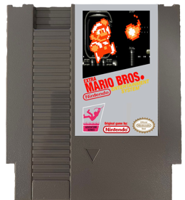 Extra Mario Bros. - Cart - Front (World) - 1142x1233