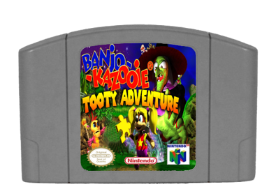 Banjo-Kazooie: Tooty Adventure - Fanart - Cart - Front (World) - 592x421